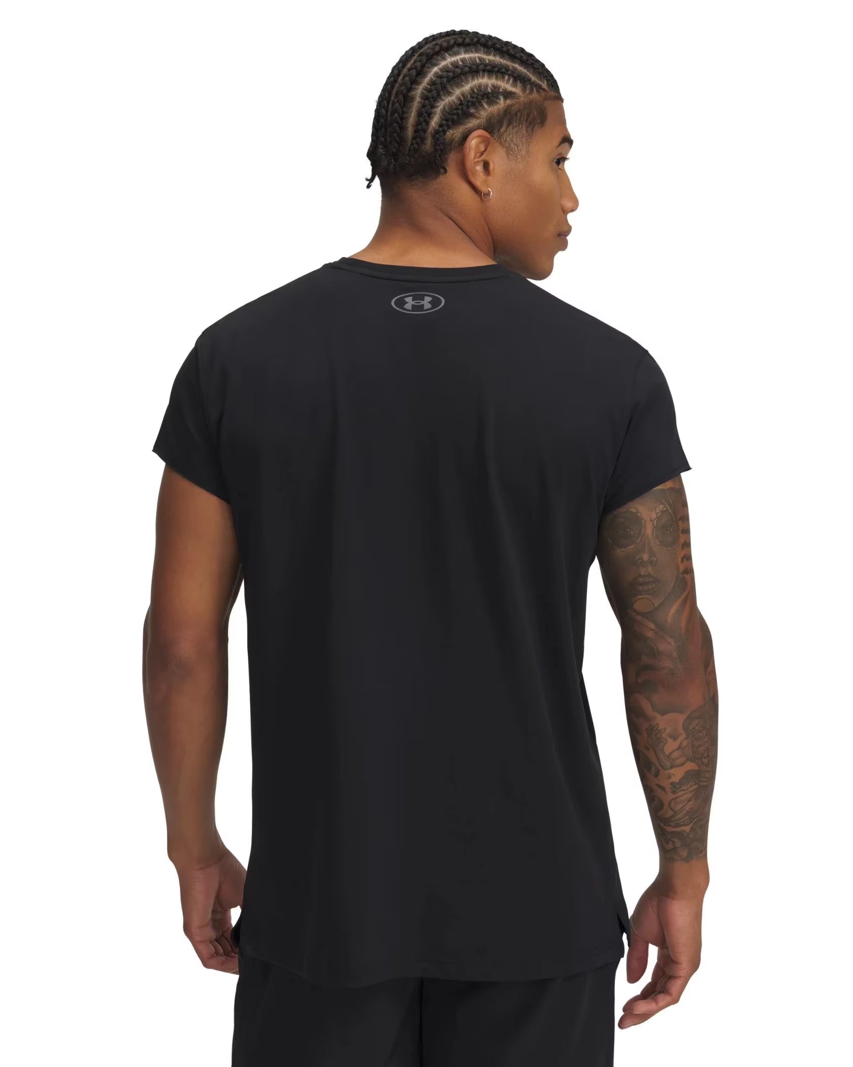 Mens Project Rock Cap Short Sleeve T-Shirt
