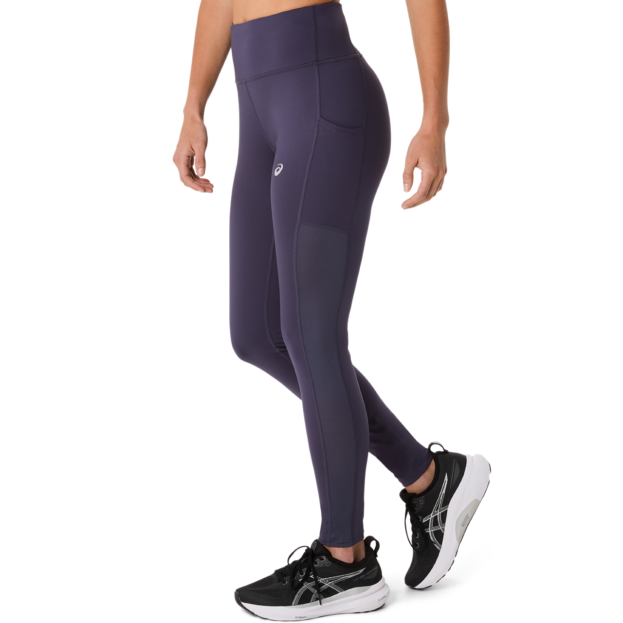 Womens Running Silver Tight