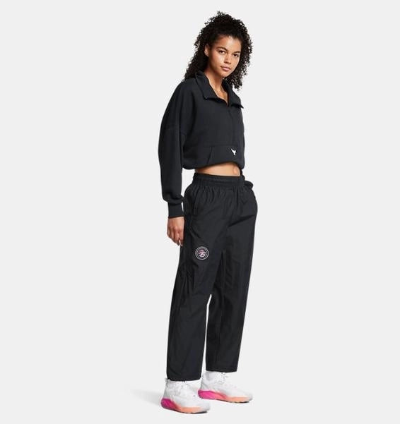 Womens Project Rock Woven Badge Of Honor Pants
