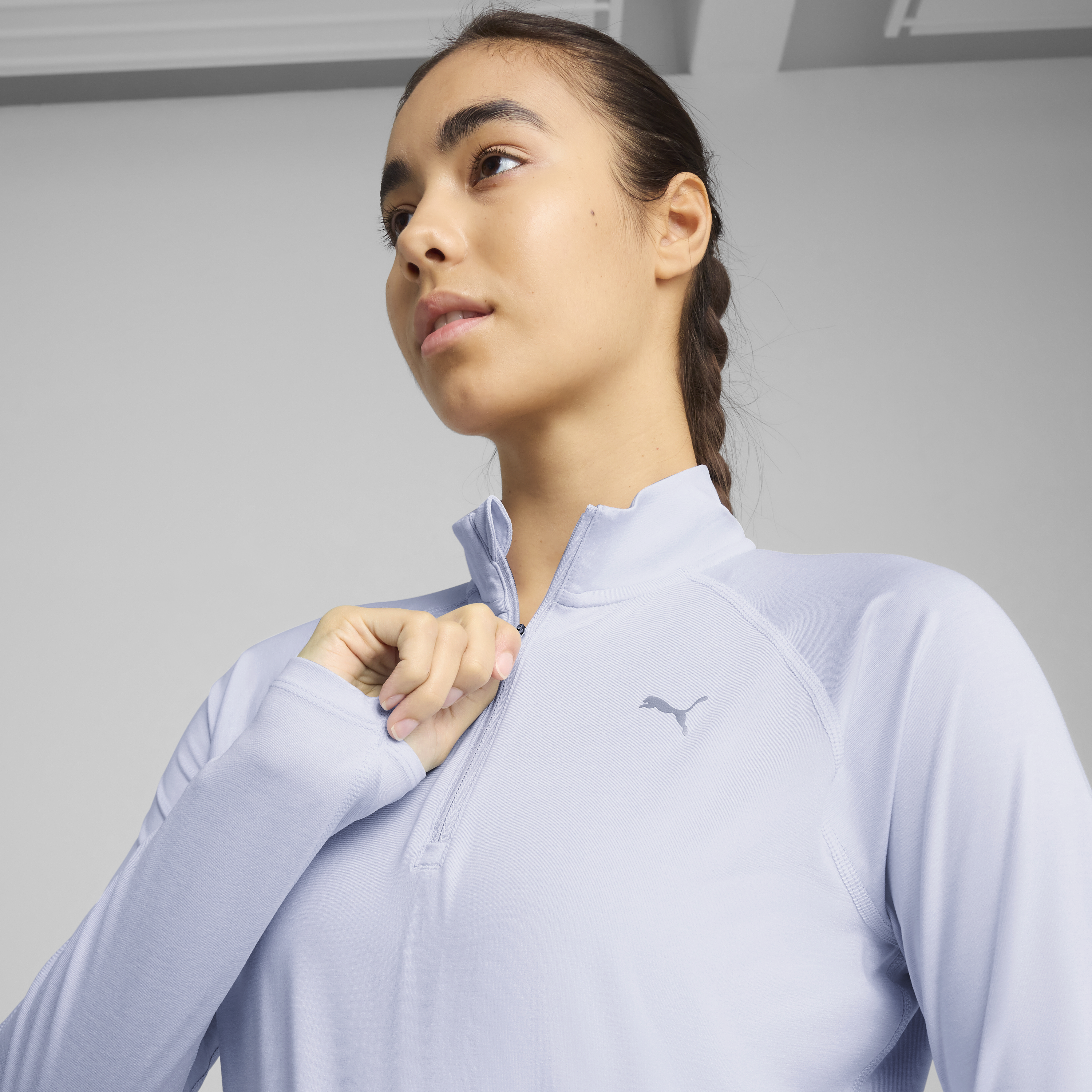 Womens Run Velocity Cloudspun 1/4 Zip