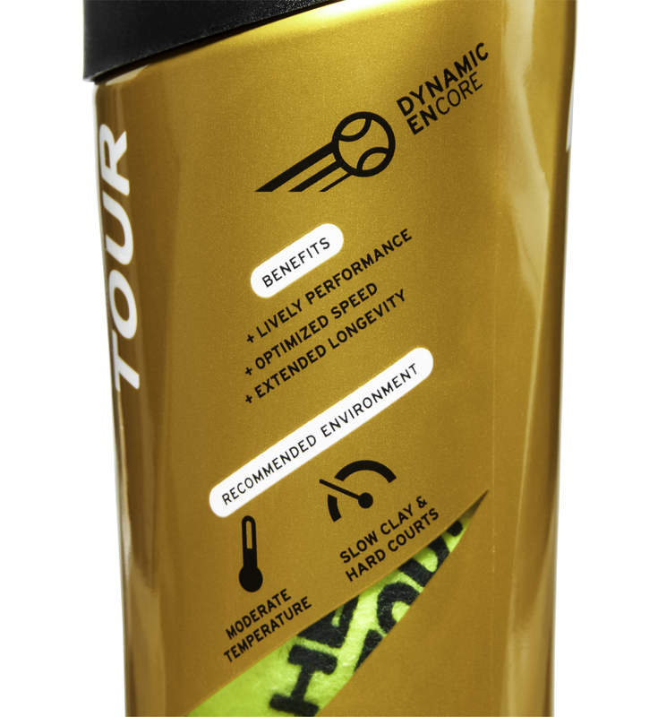 Tour Tennis 3 Ball Can