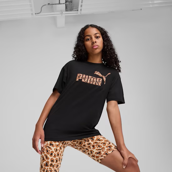 Girls Animal Logo T-Shirt