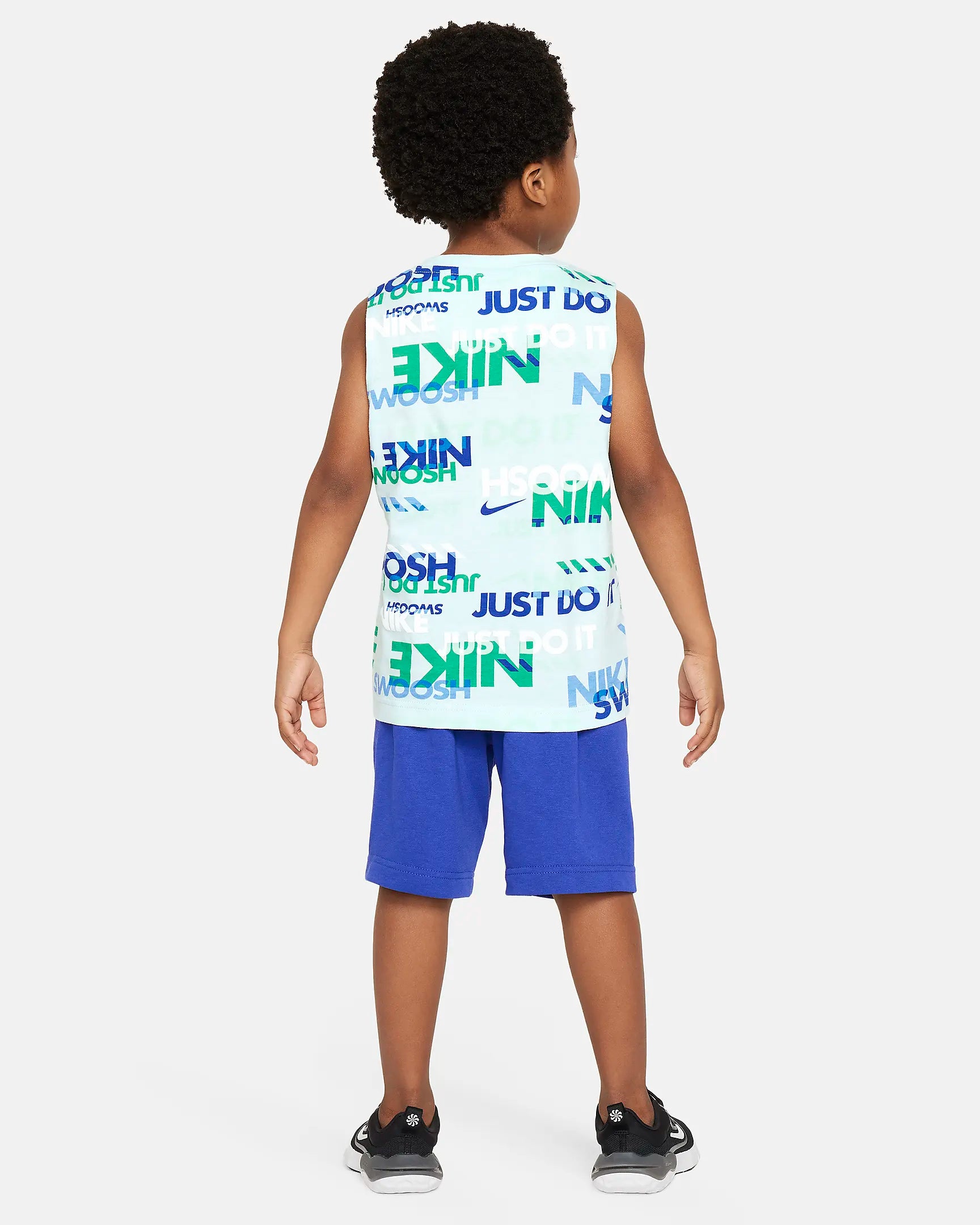 Boys Sportswear Printed Tank & Short Set