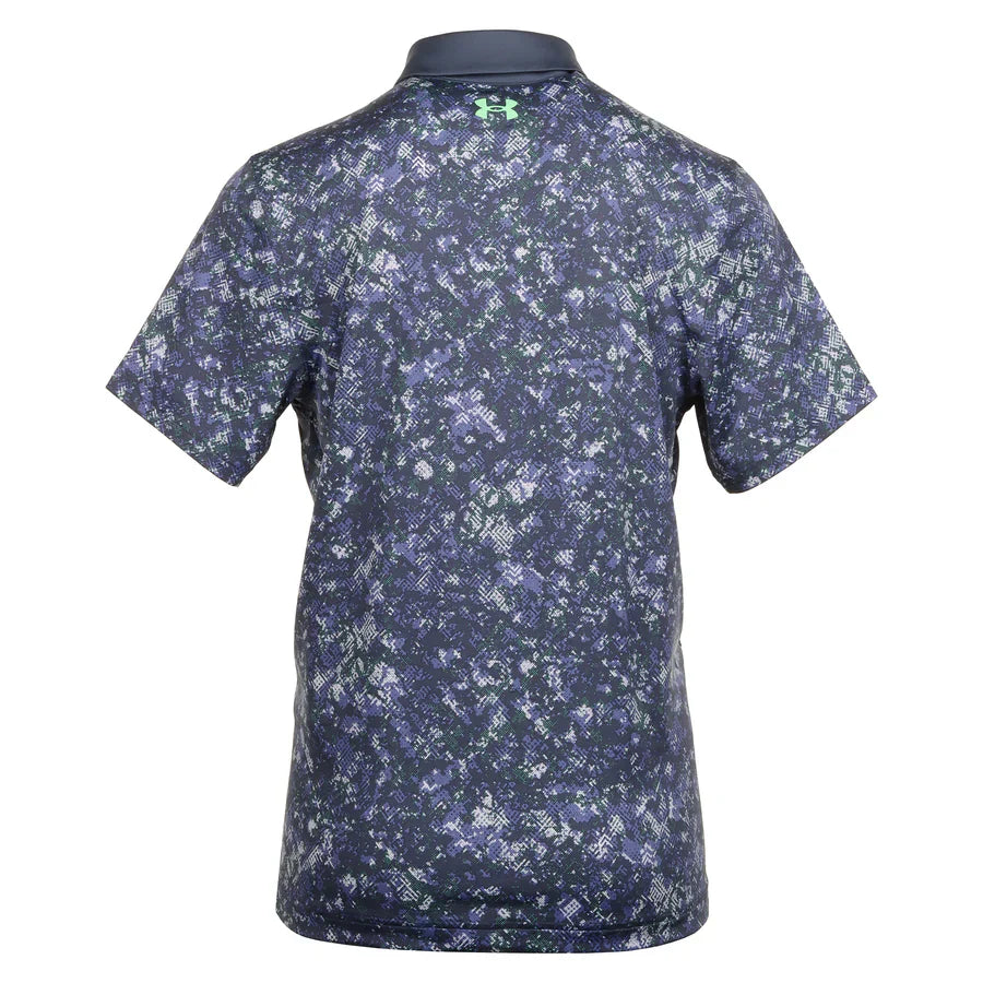 Mens T2G Printed Golf Polo Shirt