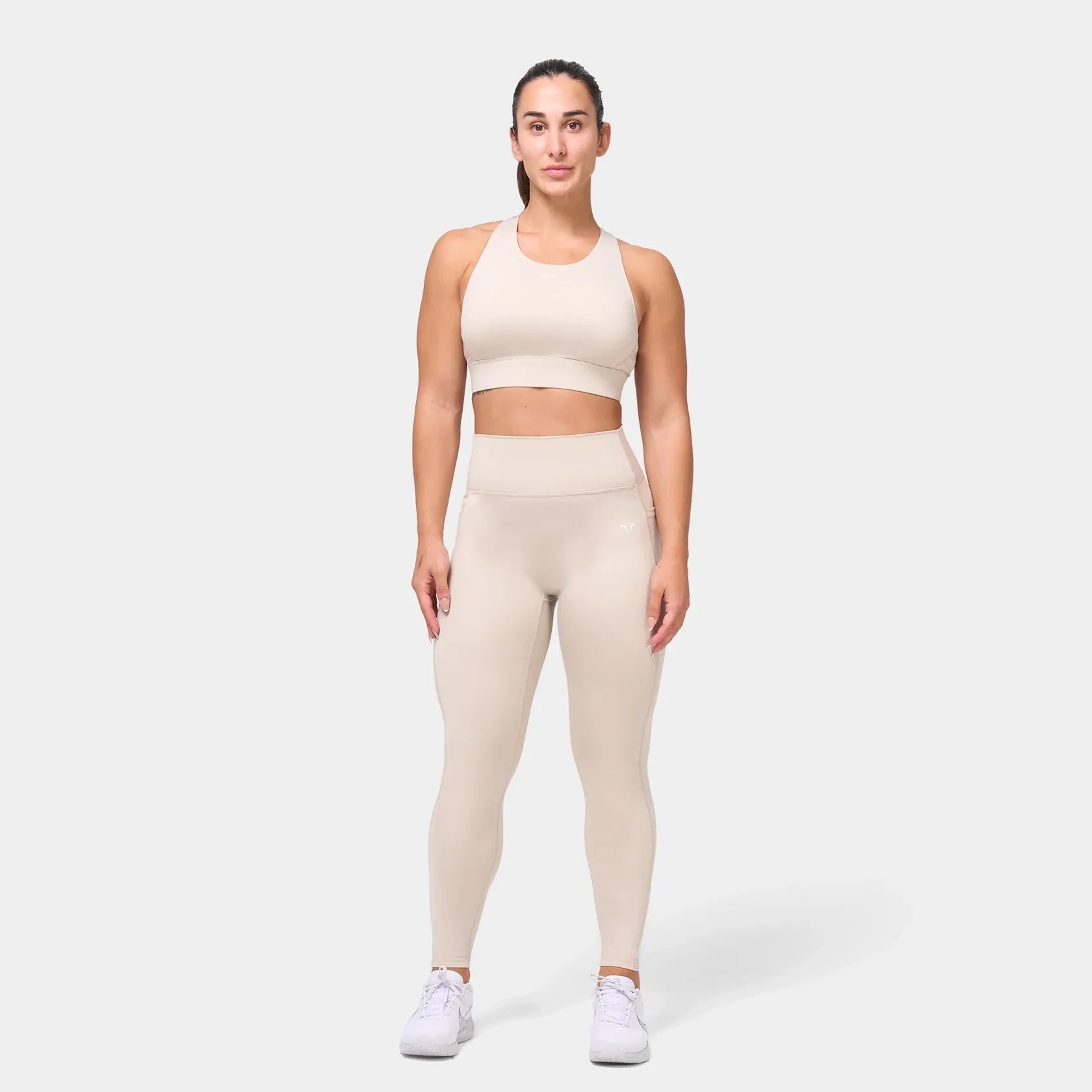 Womens Essential High Waist Full Length Tight