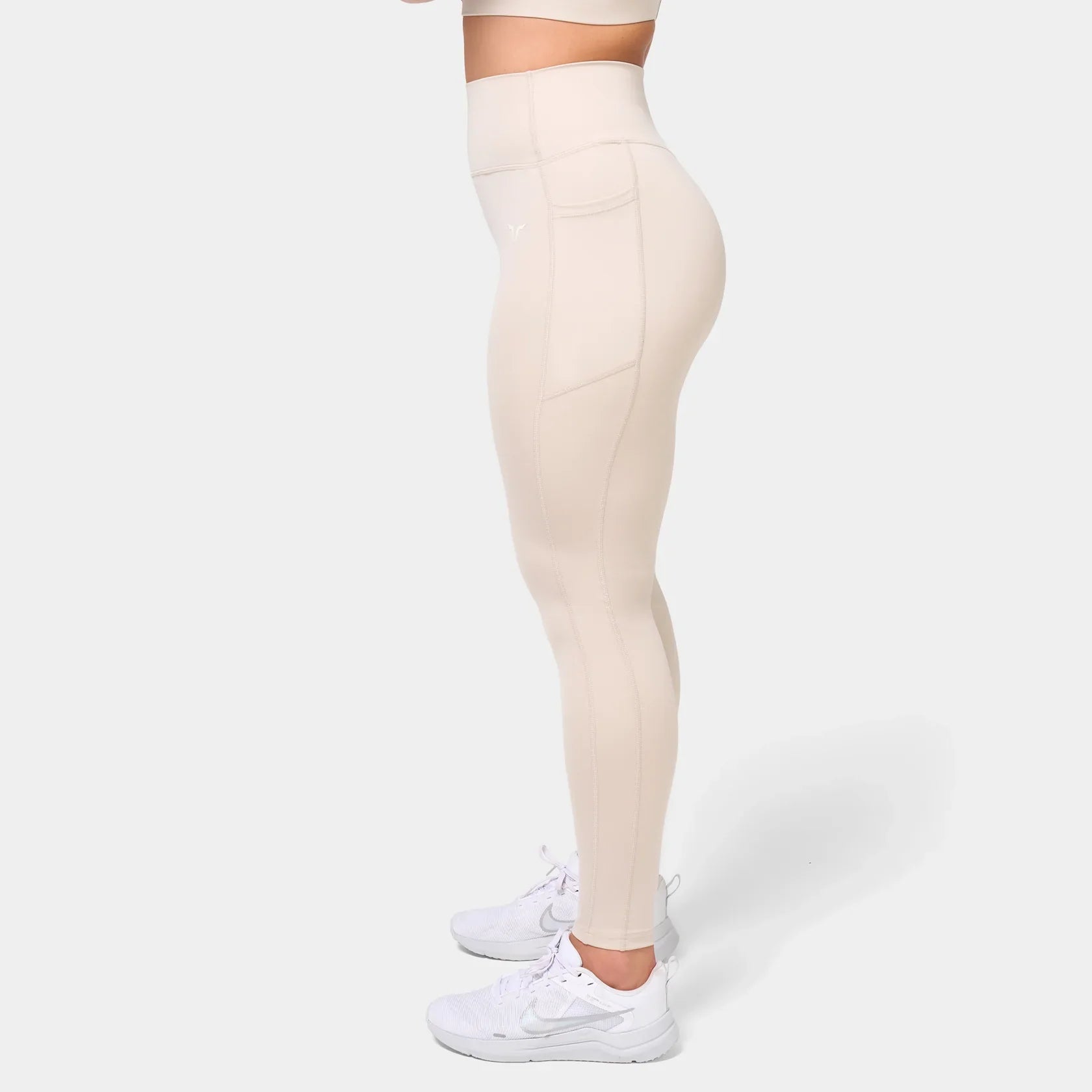 Womens Essential High Waist Full Length Tight