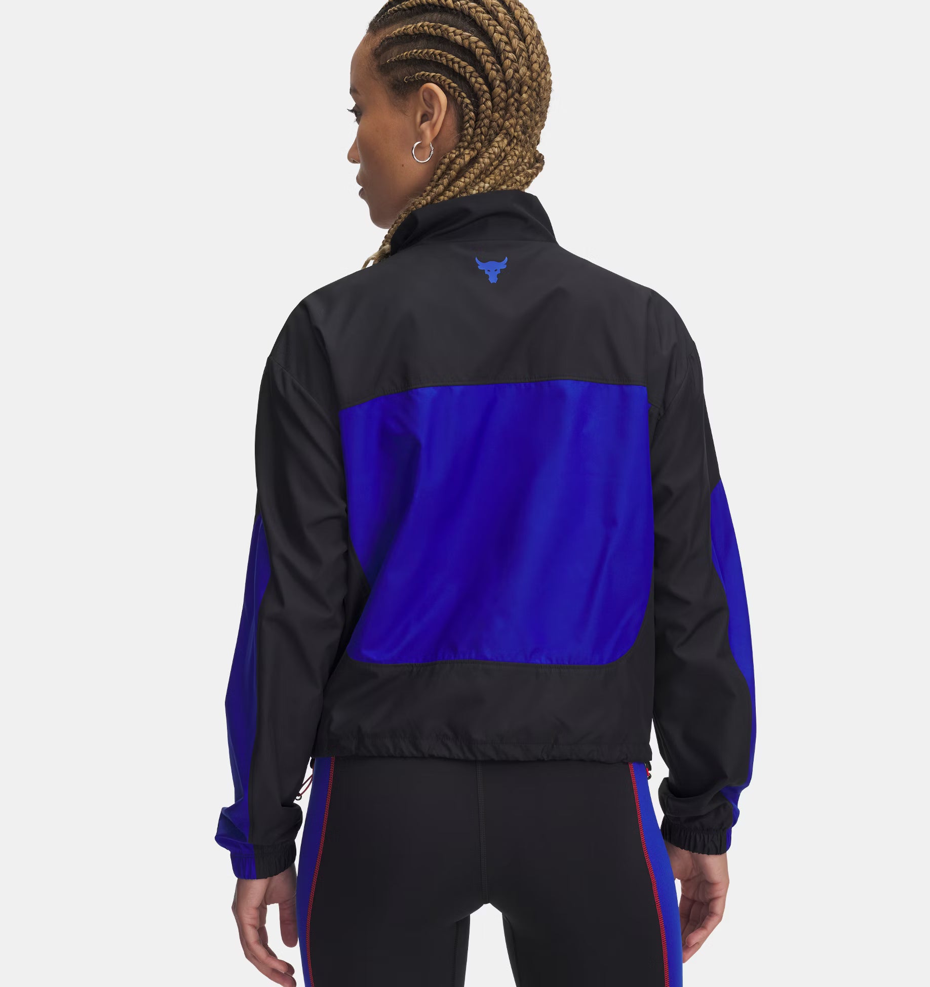 Womens Project Rock Woven T-Shirt