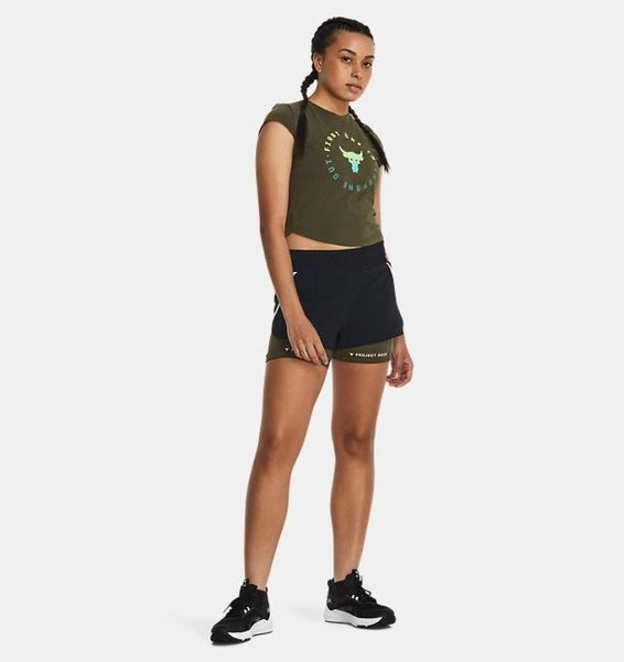 Womens Project Rock Night Q4 T-Shirt