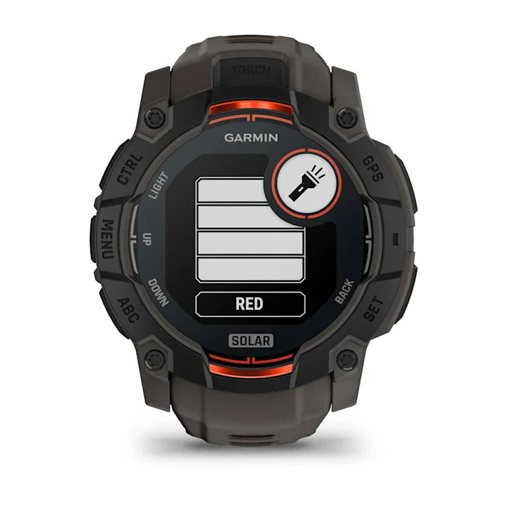 Instinct 3 Solar Black Bezel With Black Band Smartwatch