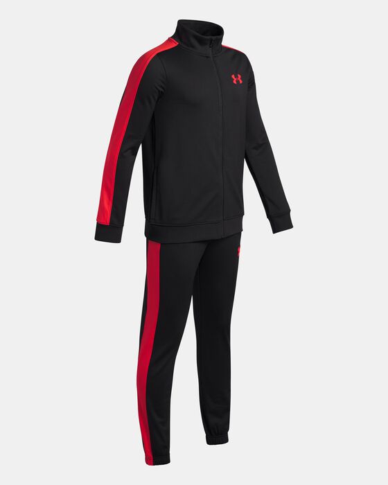 Boys Performance Knit Full Zip Tracksuit