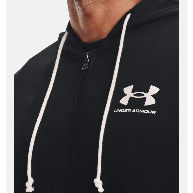 Mens Rival Terry Full Zip Jacket