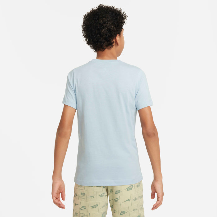 Boys Futura Embroidered Logo Short Sleeve T-Shirt