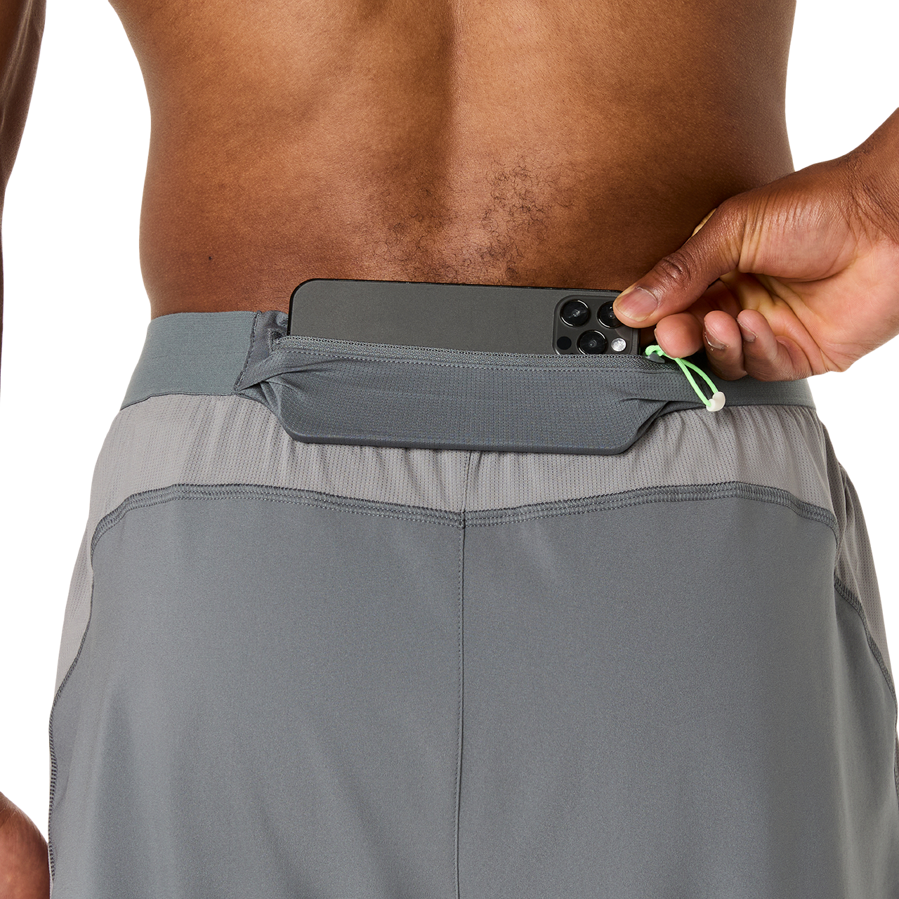 Mens Road 2-in-1 5 Inch Short