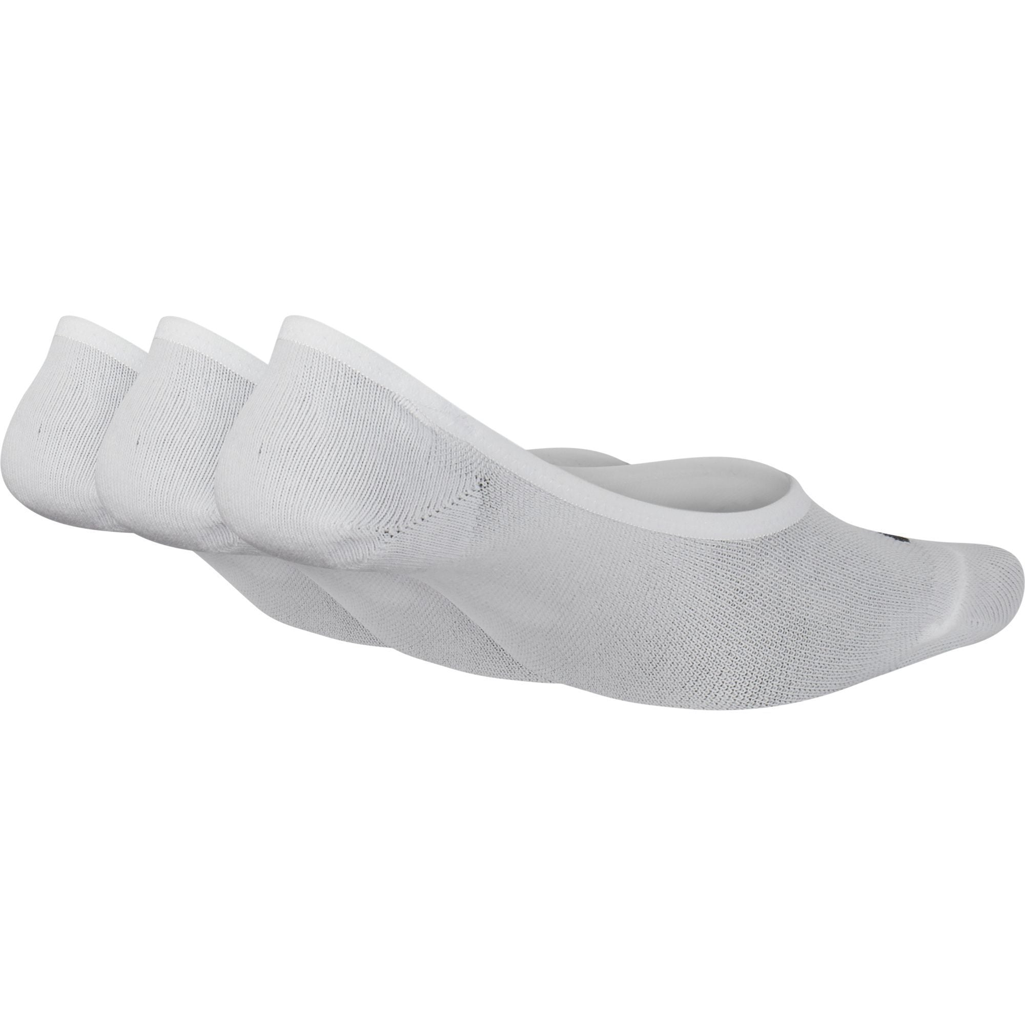 Womens 3 Pack Lightweight No Show Footie Socks