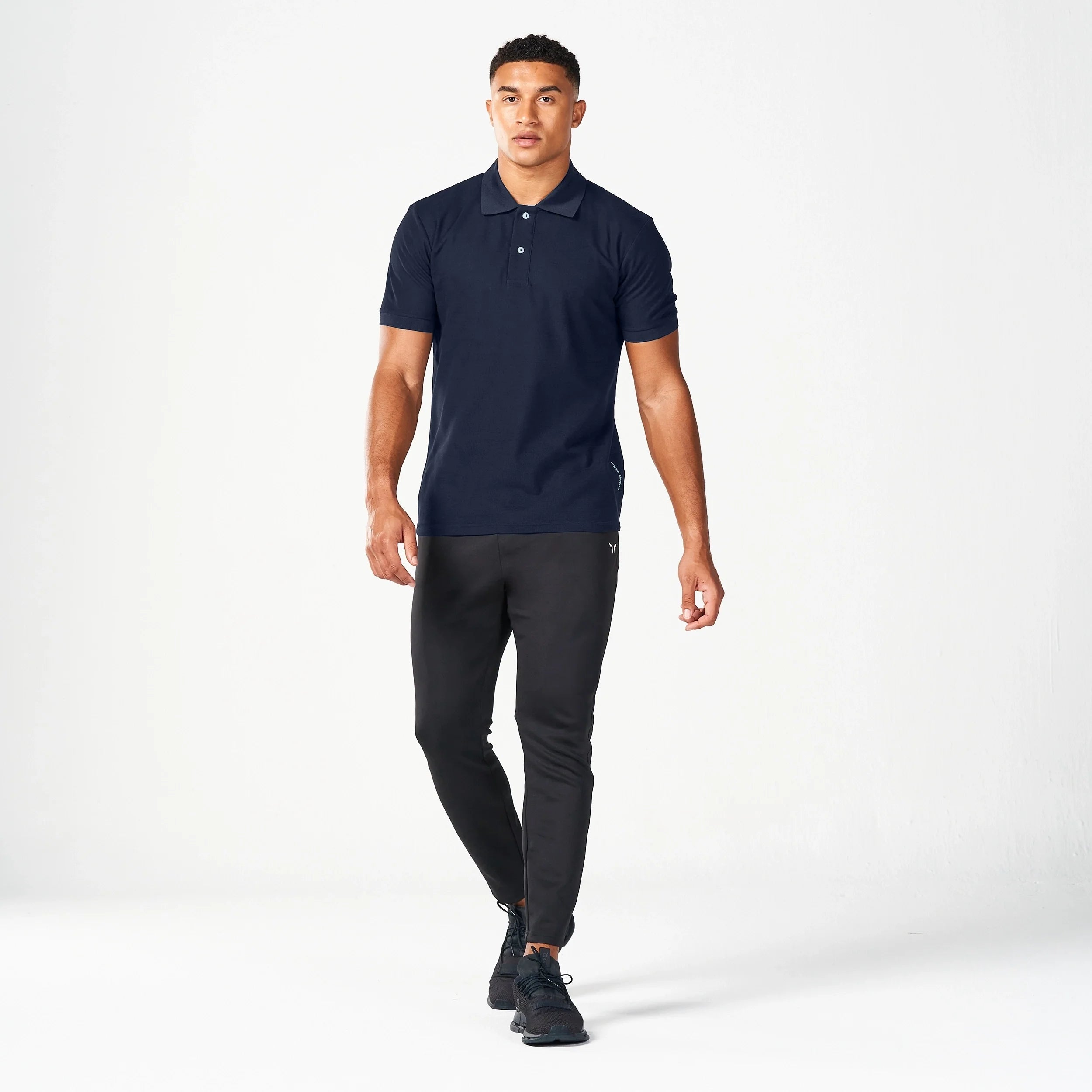 Mens Core Over Achiever Polo White Edition