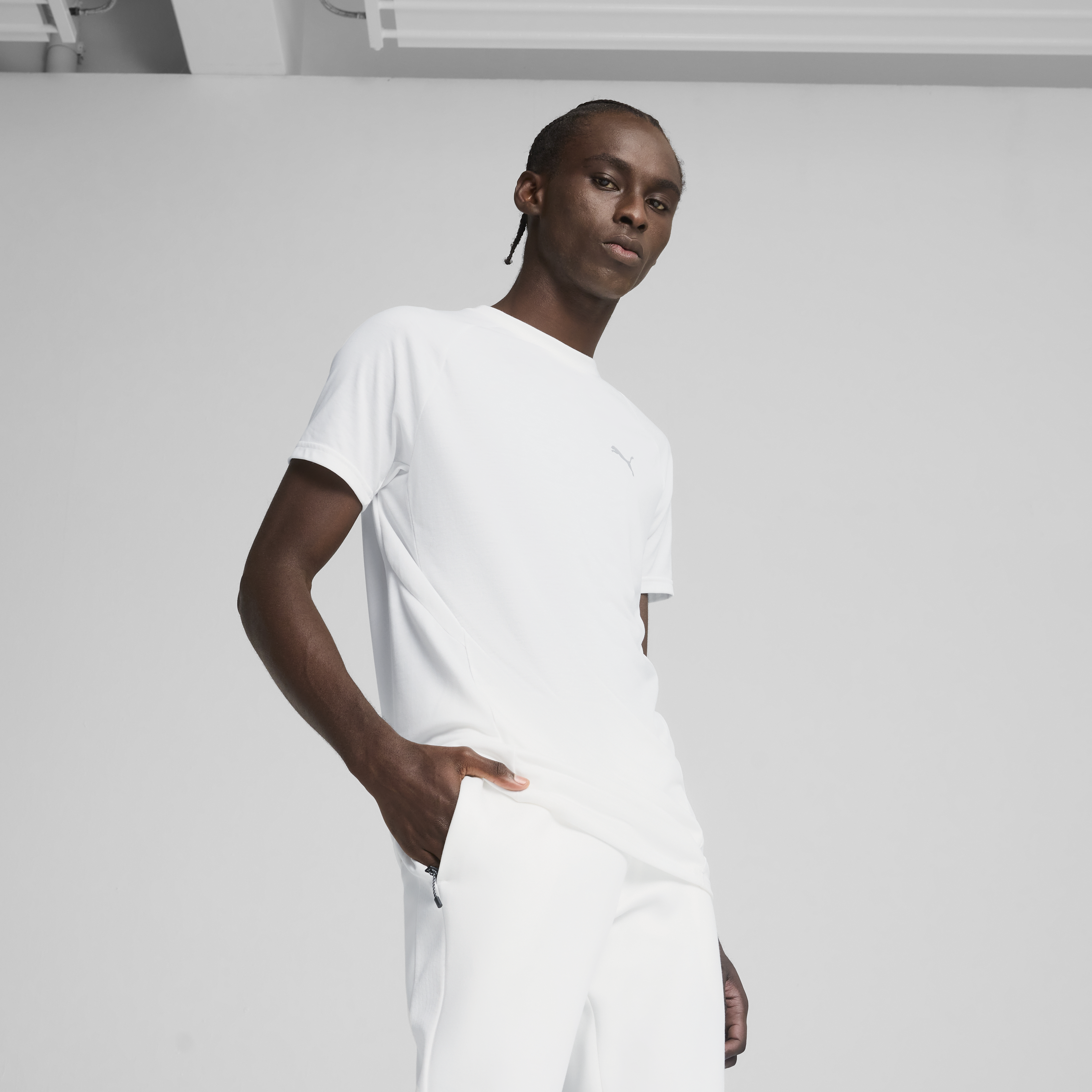 Mens Evostripe Short Sleeve T-Shirt