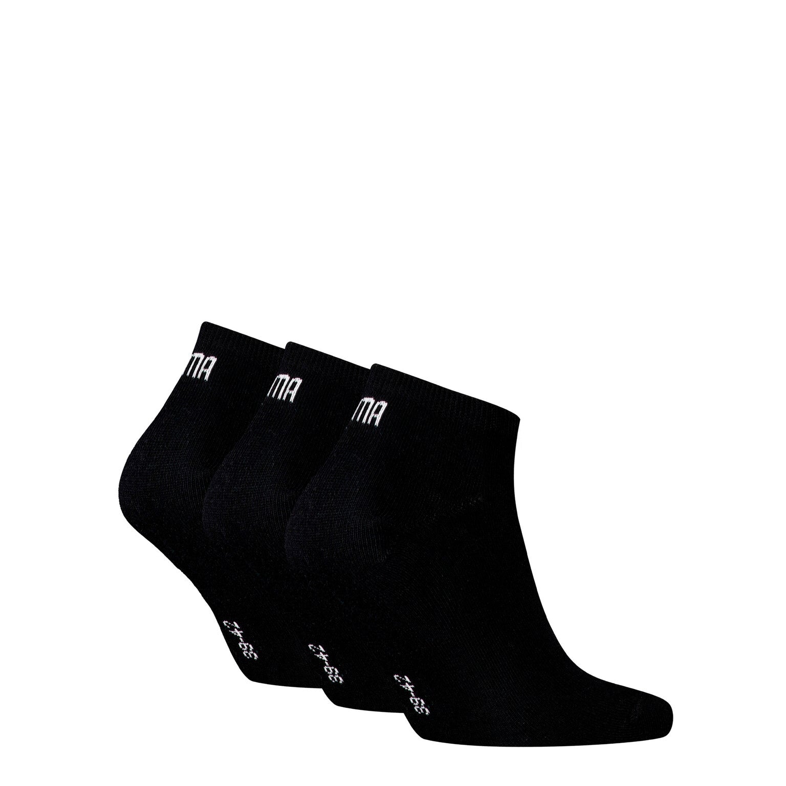 3 Pack Unisex Sneaker Plain Socks