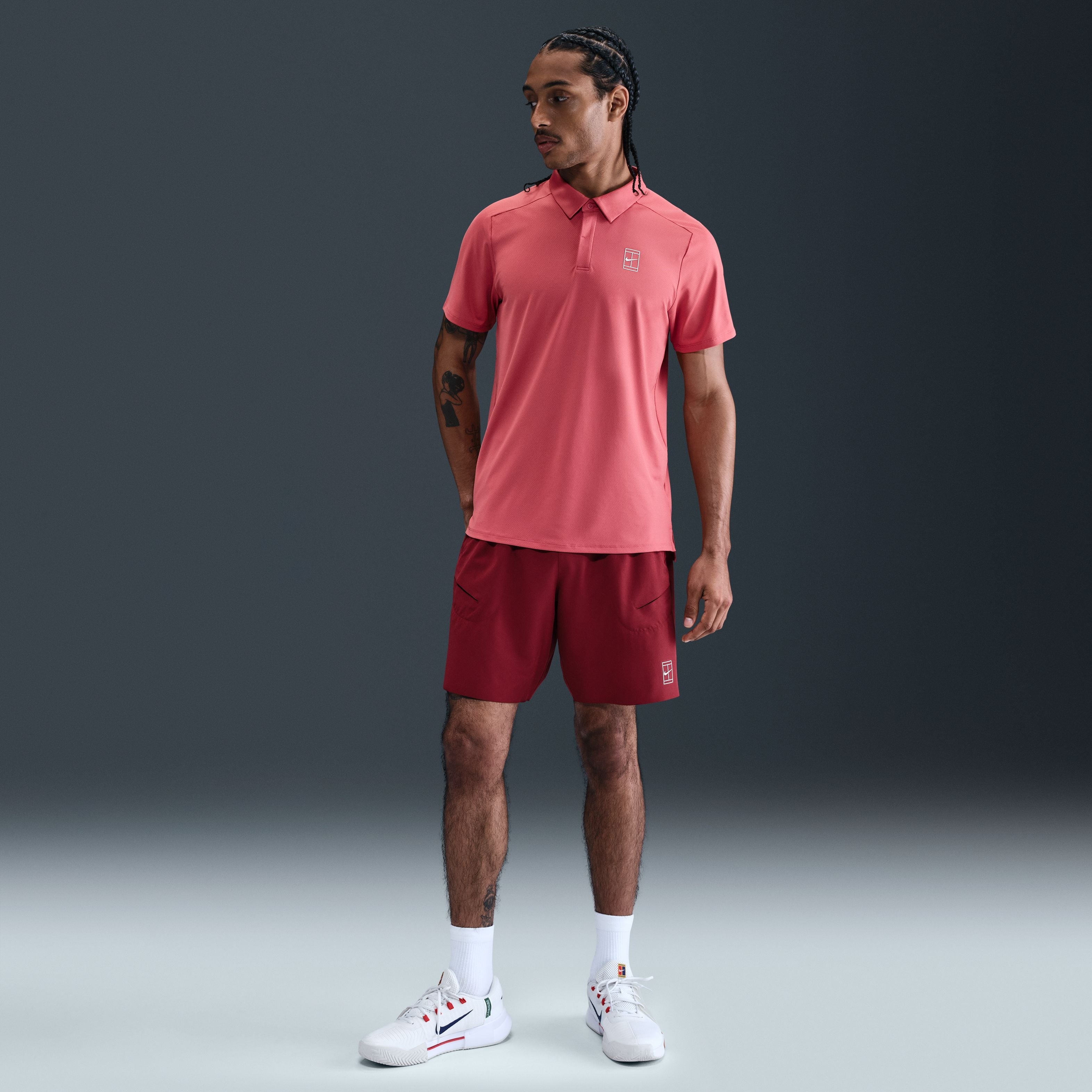 Mens Dri-Fit Advantage Tennis Polo