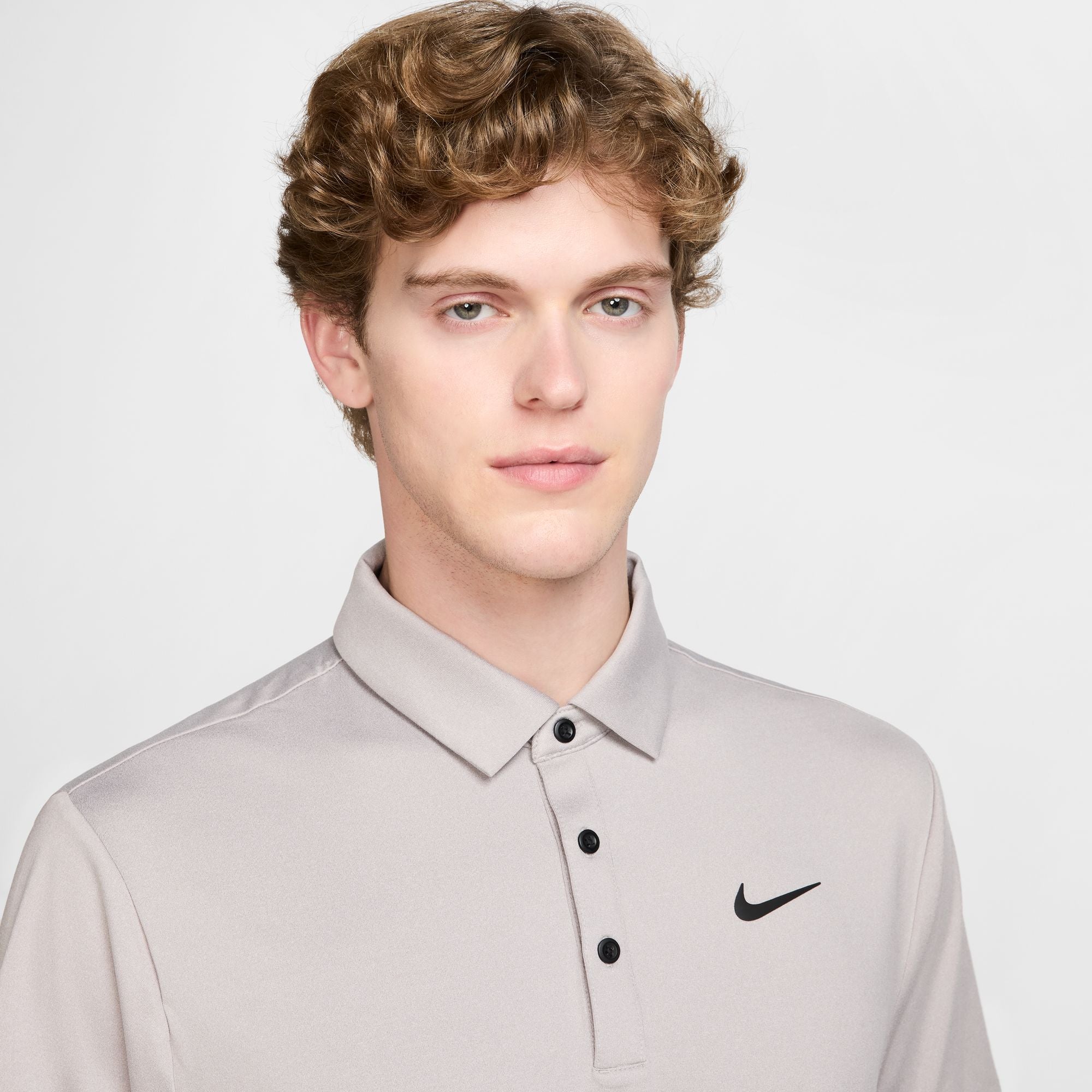 Mens Dri-Fit Tour Heather Golf Polo