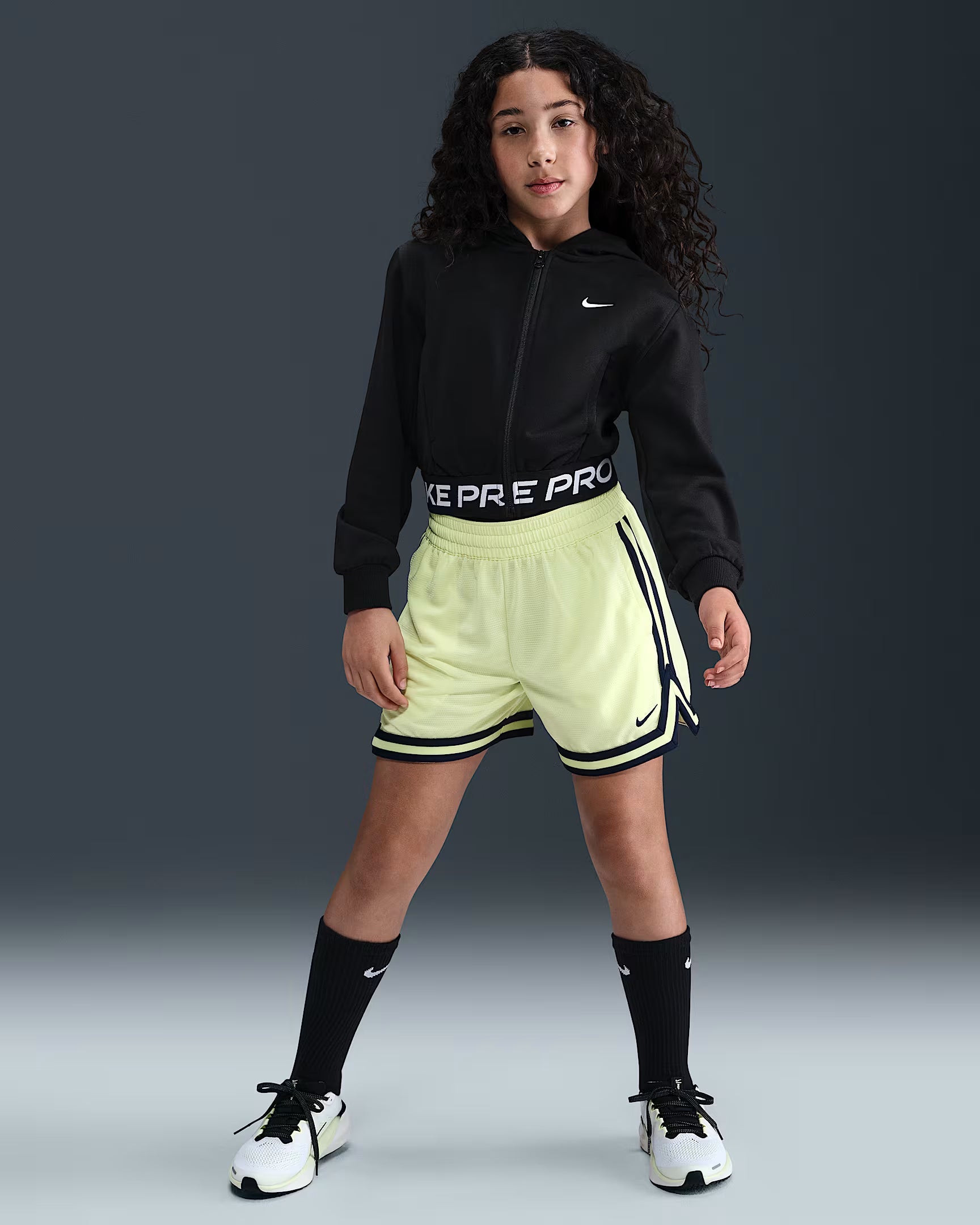 Girls Nike Pro Dri-Fit Hoodies