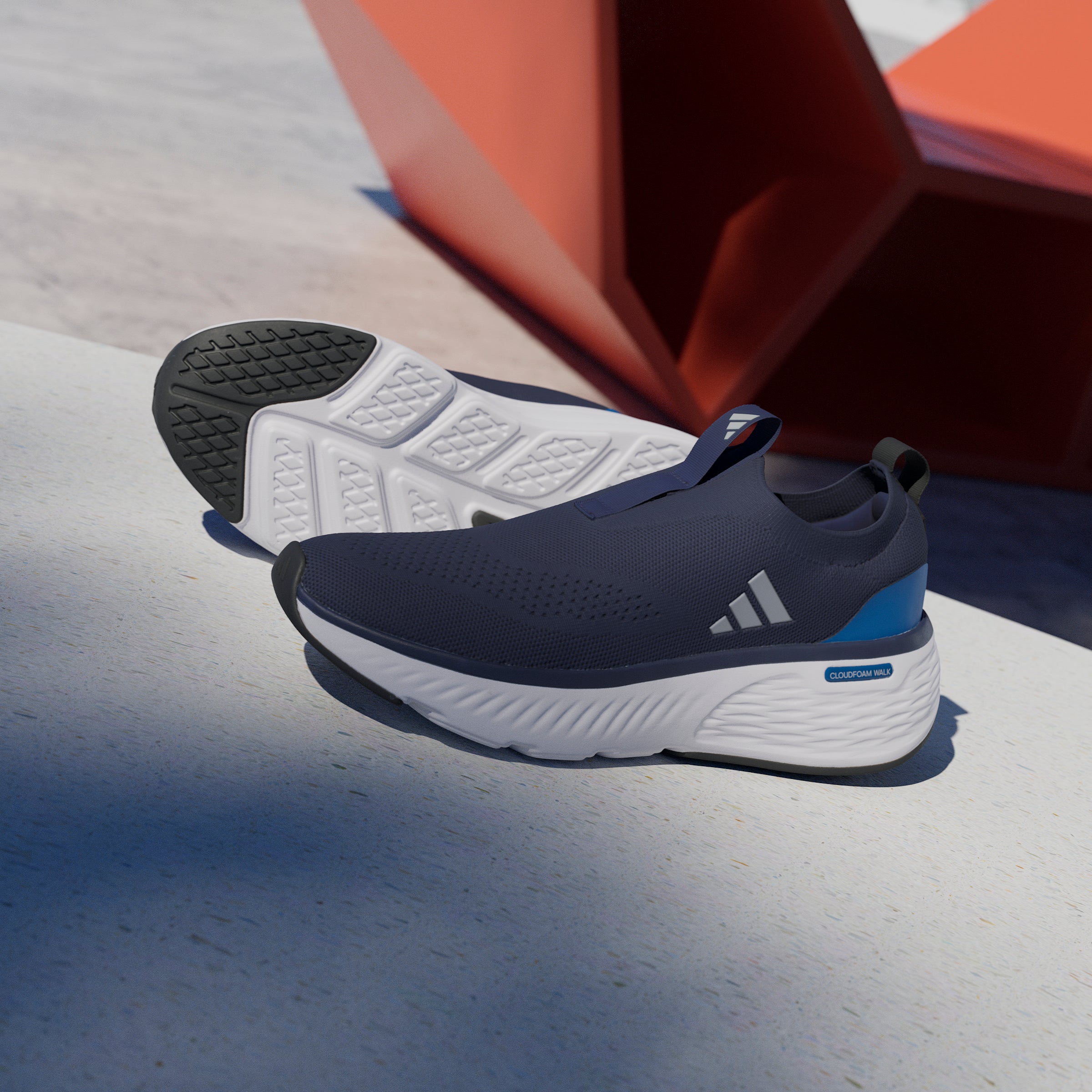 Mens Cloudfoam Go Sock Shoe
