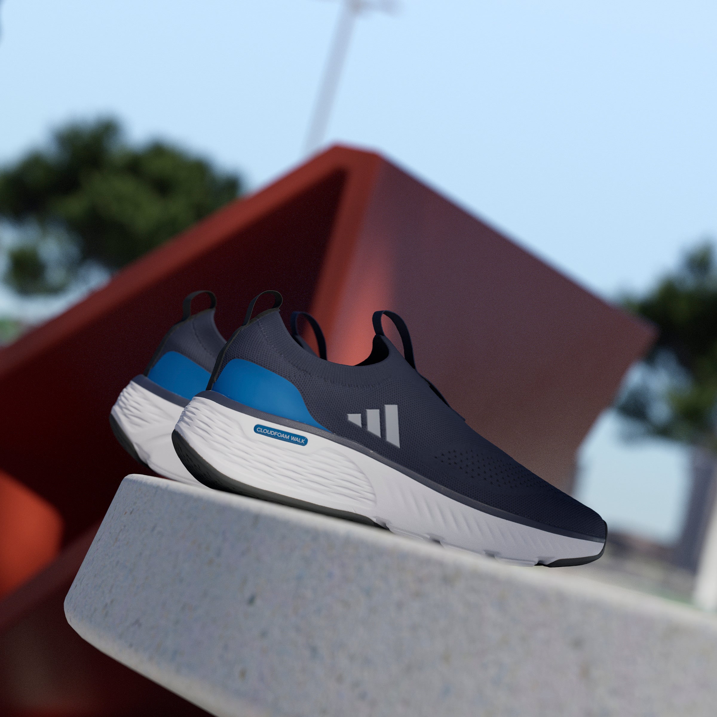 Mens Cloudfoam Go Sock Shoe