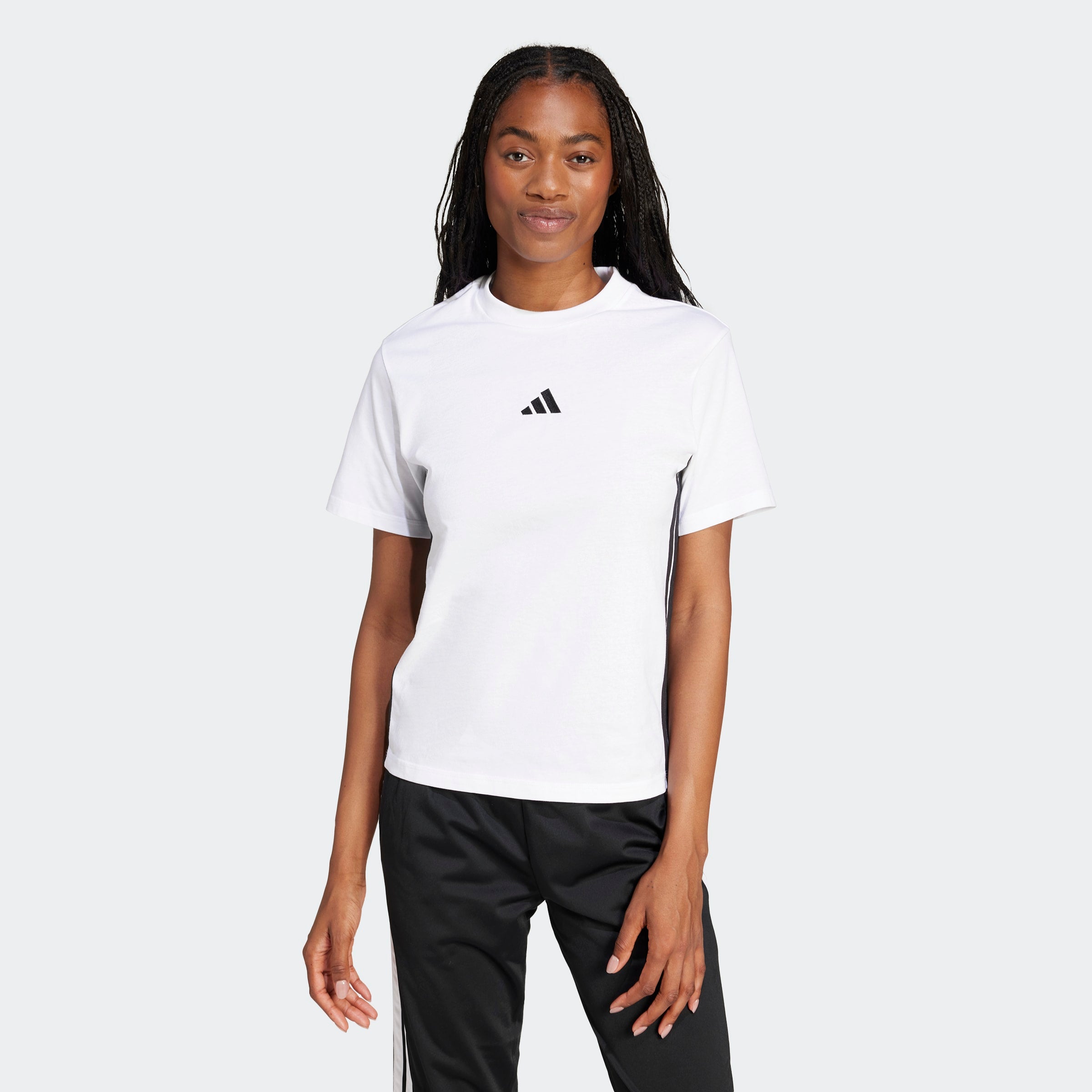 Womens 3-Stripes Short Sleeves Tees
