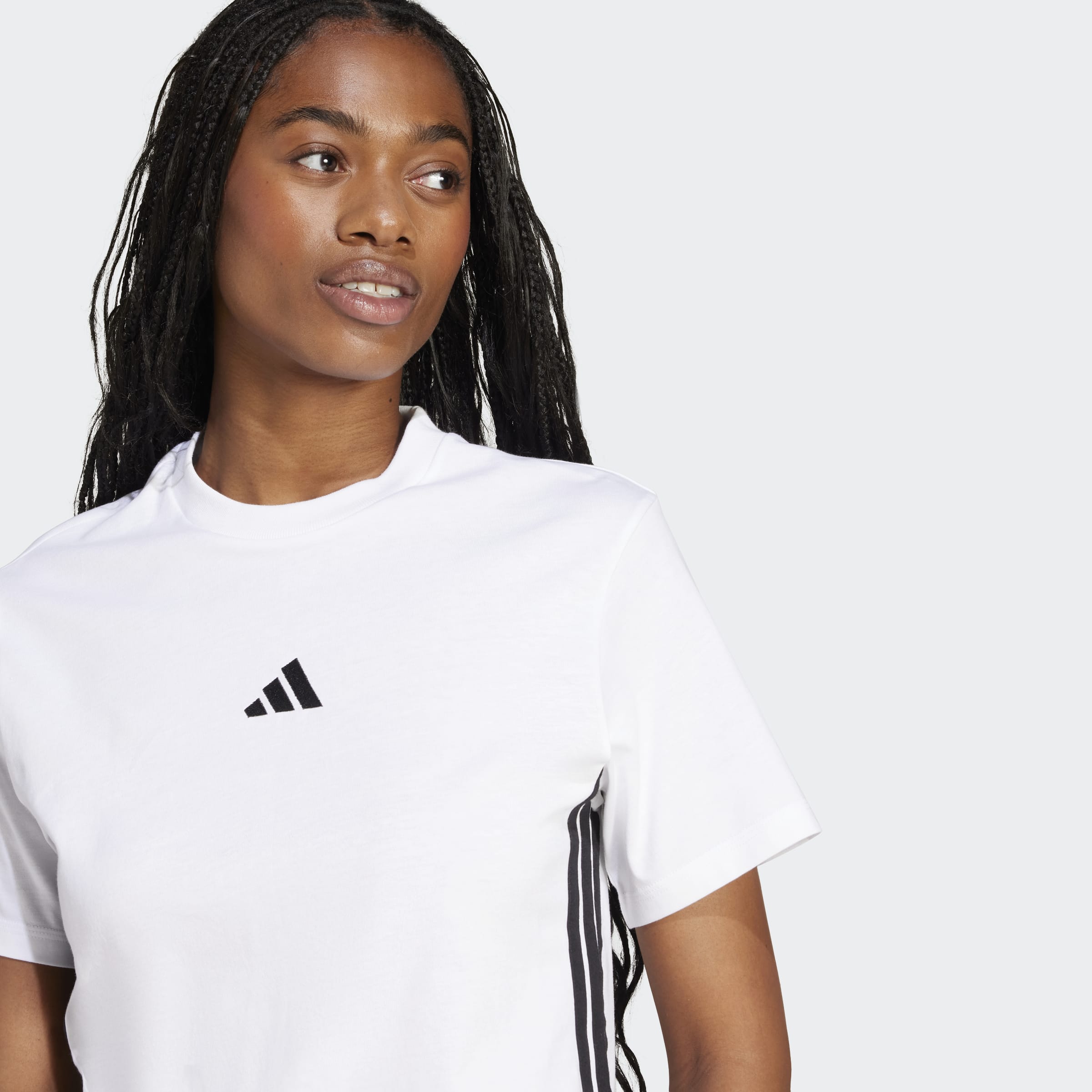 Womens 3-Stripes Short Sleeves Tees