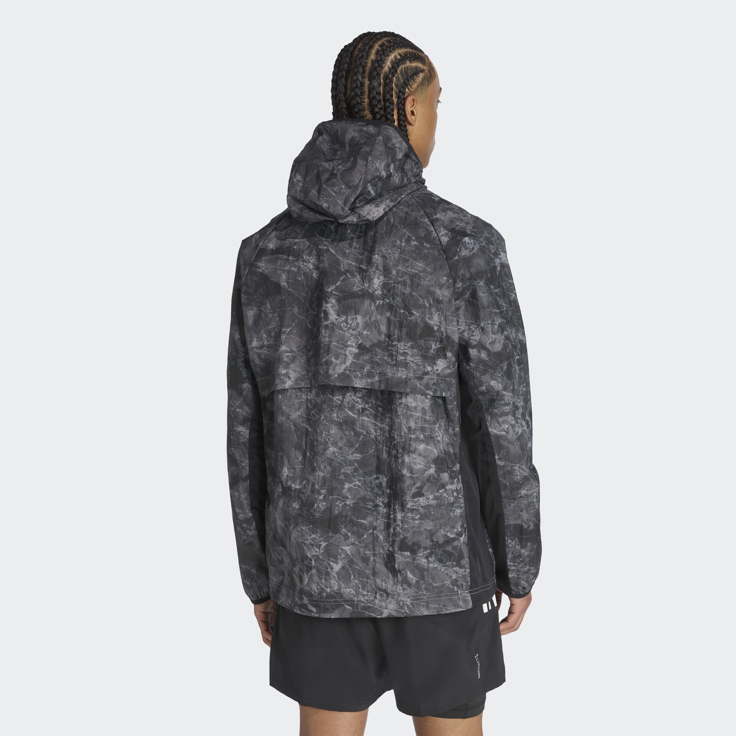 Mens Own The Run Printed Jacket