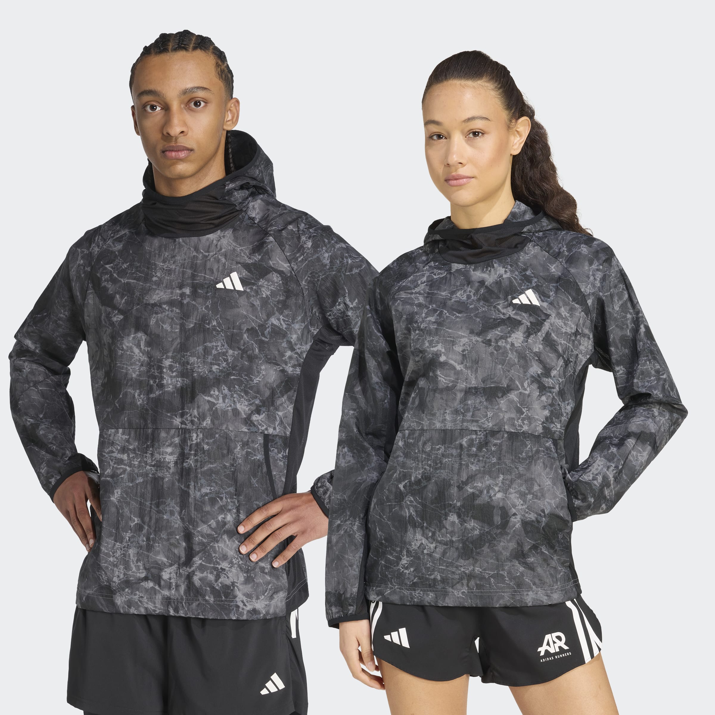 Mens Own The Run Printed Jacket