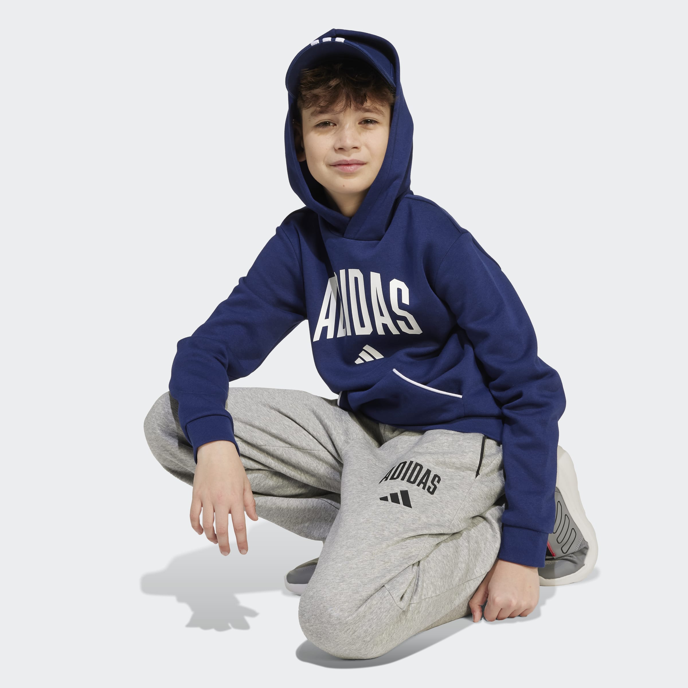 Boys Collegiate Typography Jogger Pants