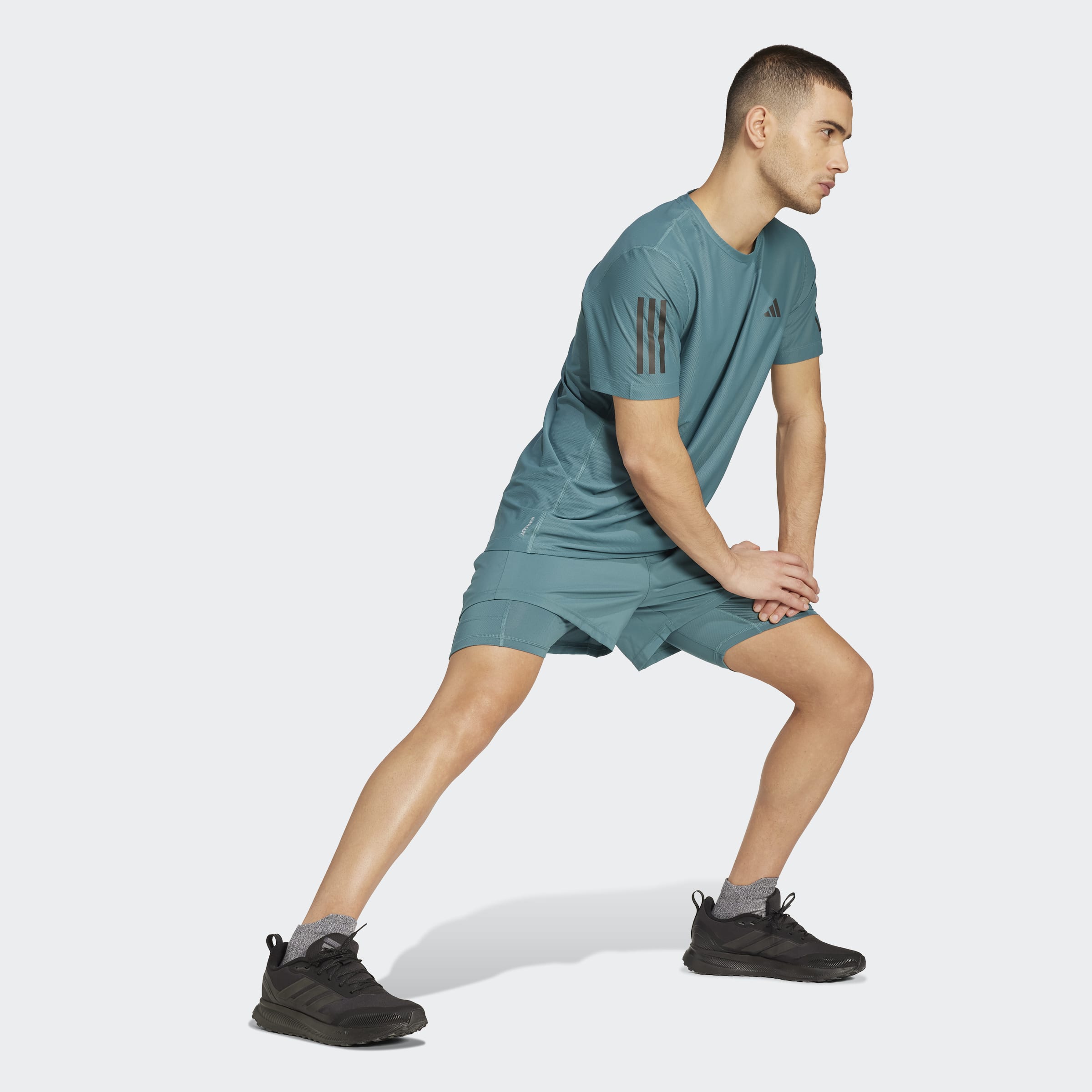 Mens Own The Run Base Short Sleeve T-Shirt