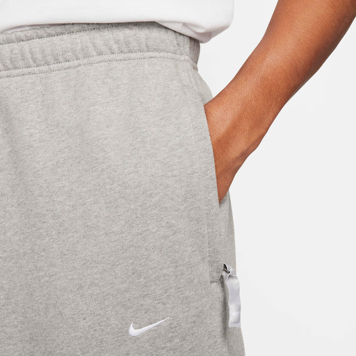 Mens Solo Swoosh Open-Hem Fleece Pants