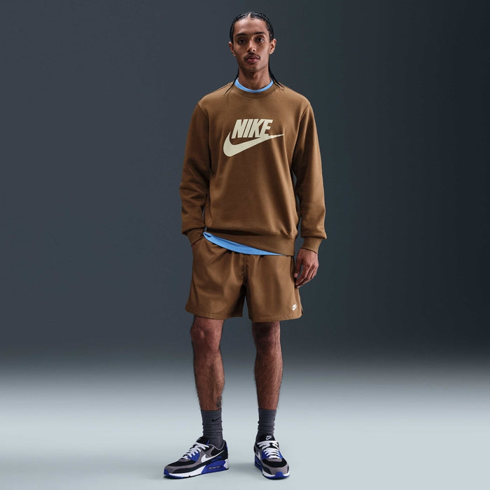 Mens Sportswear Club Graphic Fleece Crew
