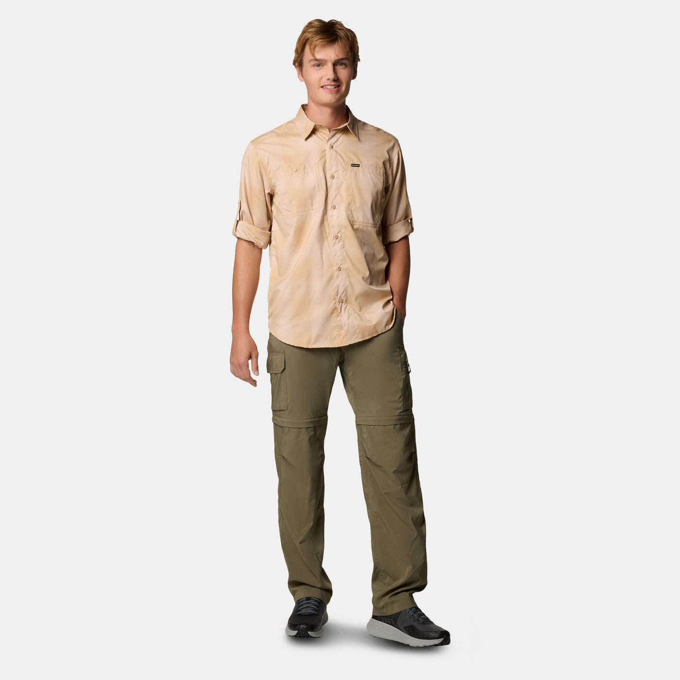 Silver Ridge Utility Lite Plaid LS