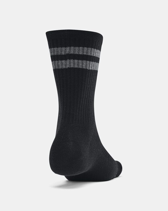 Unisex Essential 6 Pack Crew Socks