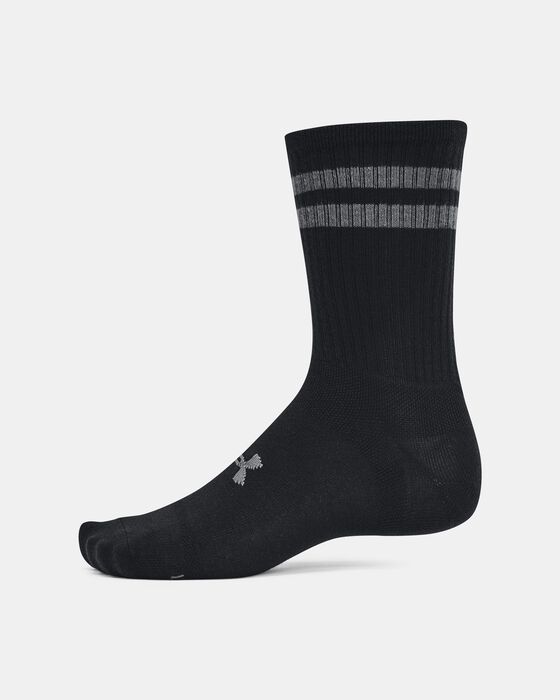 Unisex Essential 6 Pack Crew Socks