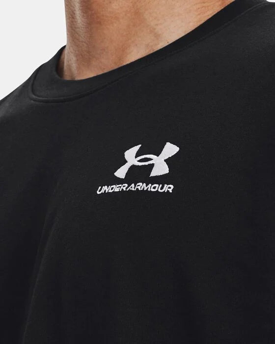 Mens Logo Embroidered Heavyweight Short Sleeve T-Shirt