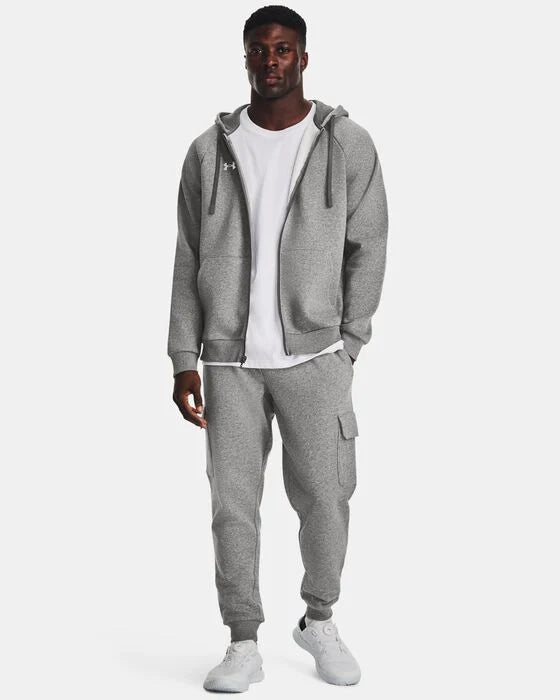 Mens Rival Fleece Full Zip Hoodie