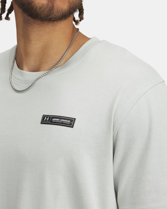 Mens Heavyweight Armour Label Short Sleeve T-Shirt