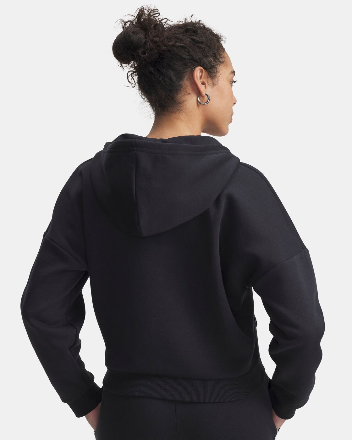 Womens Rival Flc Piped HZ Hoodie