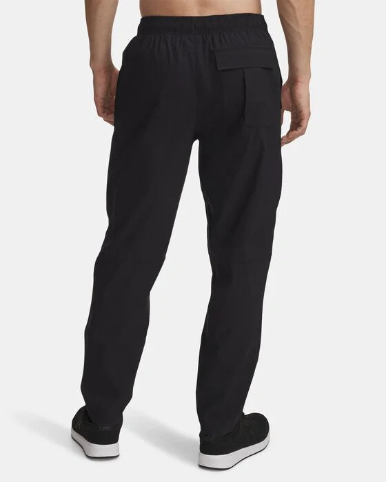 Mens Unstpble Woven Textured Taper Pants