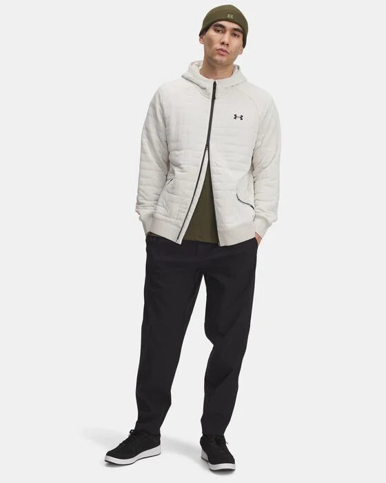 Mens Unstpble Woven Textured Taper Pants