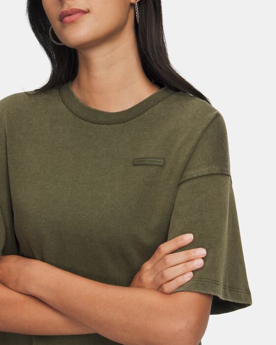 Womens HWT Boxy Wash Short Sleeve Tee