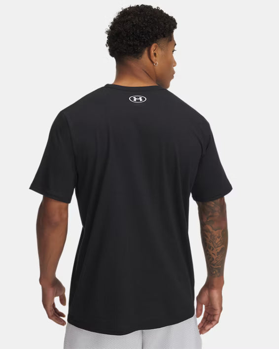 Mens Camo Chest Stripe Short Sleeve T-Shirt