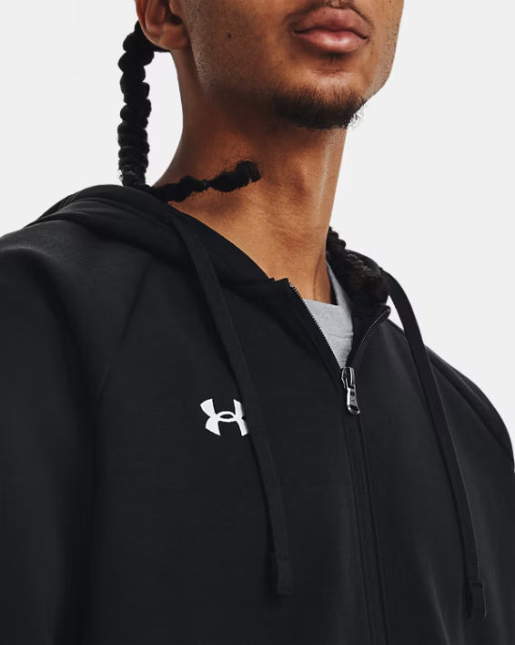 Mens Rival Fleece Full Zip Hoodie