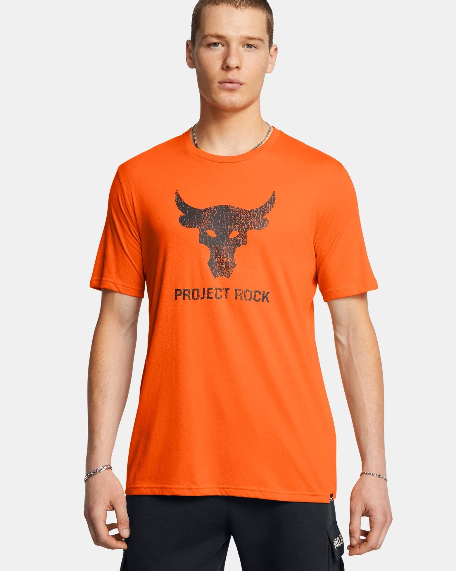 Mens Project Rock Payoff Graphic Short Sleeve T-Shirt