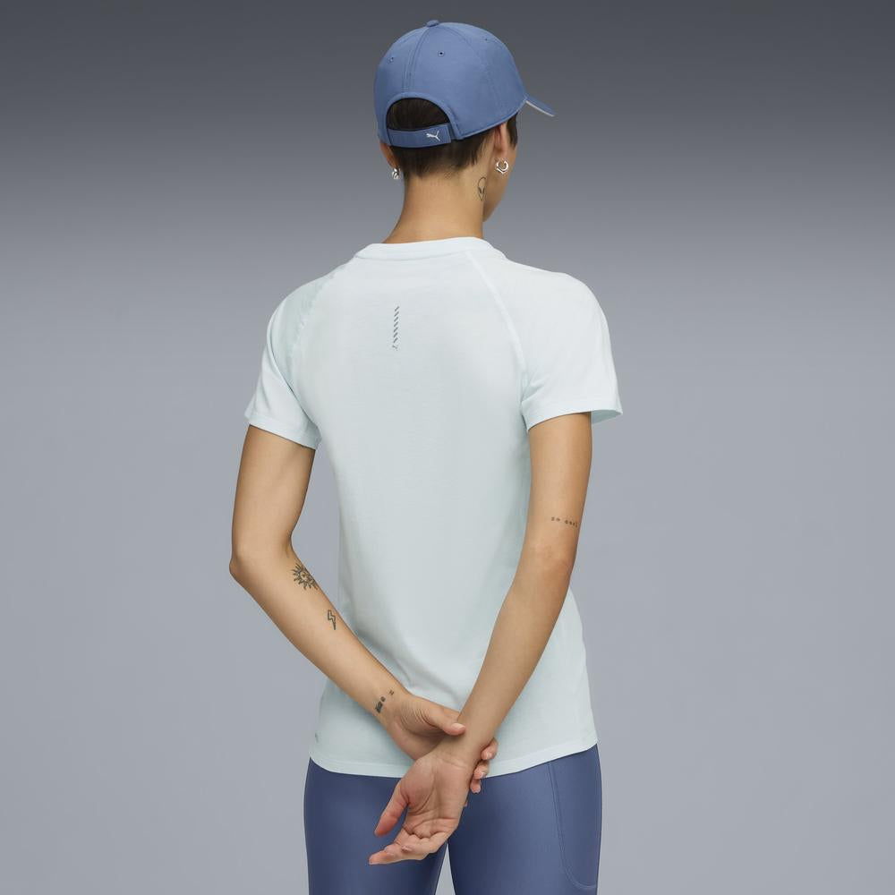 Womens Run Velocity Short Sleeves Tees