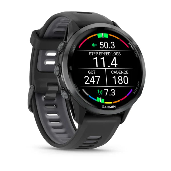 Forerunner 970 Carbon Gray Titanium Case Black Band