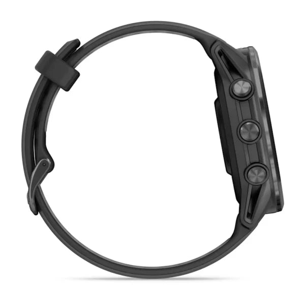 Forerunner 970 Carbon Gray Titanium Case Black Band